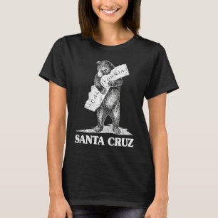 I Liebe Santa Cruz California Bären umarmt Kalifor T-Shirt