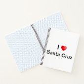 I Liebe santa Cruz Notizblock (Innenseite)