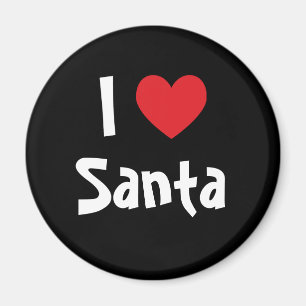 I Liebe Santa Magnet