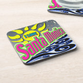 "I LIEBE Santa Monica: Night Sunshine" Untersetzer (Linke Seite)