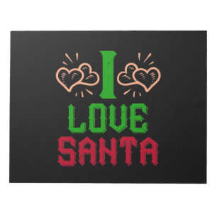 I Liebe Santa Notizblock