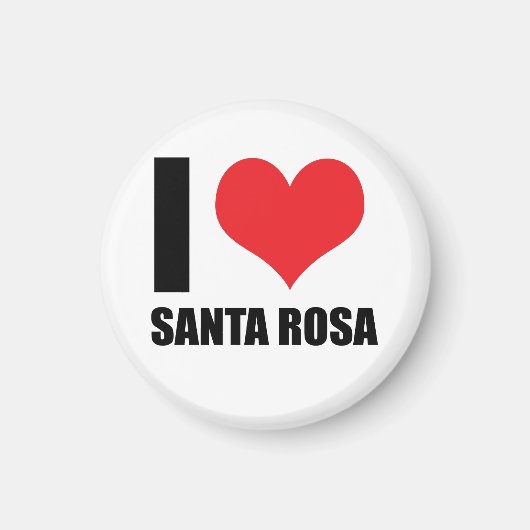 I Liebe Santa Rosa Magnet (Vorne)