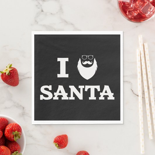 I Liebe Santa Serviette