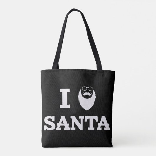 I Liebe Santa Tasche (Rückseite)