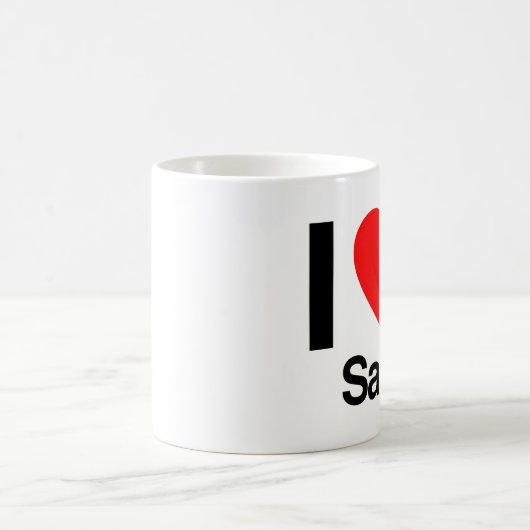 i Liebe sap Kaffeetasse (Mittel)