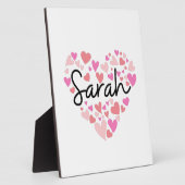 I Liebe Sarah Fotoplatte (Seite)