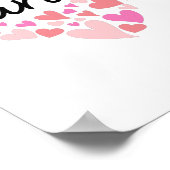 I Liebe Sarah Poster (Ecke)