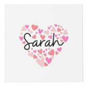 I Liebe Sarah Würfel (Vorderseite)