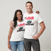 I Liebe-Sardinen T-Shirt (Unisex)