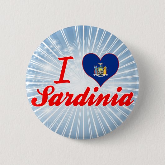 I Liebe Sardinien, New York Button (Vorderseite)