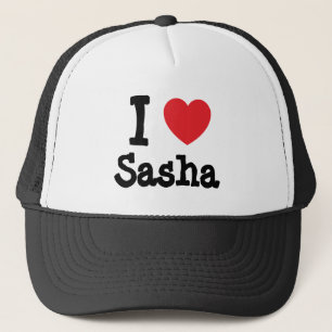 I Liebe Sasha T - Shirt Truckerkappe