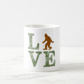 I Liebe Sasquatsch Kaffeetasse (Mittel)