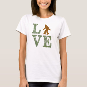 I Liebe Sasquatsch T-Shirt