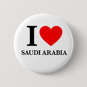 I Liebe Saudi-Arabien Button
