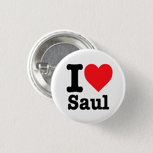 "I Liebe Saul" Button (Vorne & Hinten)