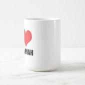 I Liebe Savannah Kaffeetasse (Mittel)