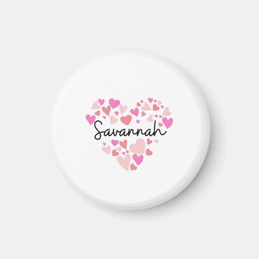 I Liebe Savannah Magnet (Vorne)
