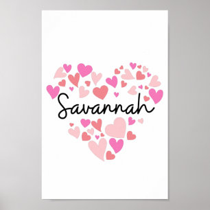 I Liebe Savannah Poster