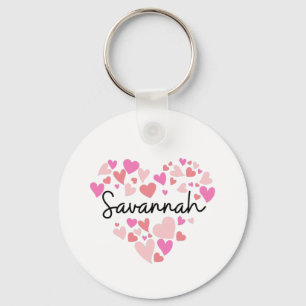 I Liebe Savannah Schlüsselanhänger