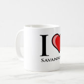 I Liebe-Savanne Kaffeetasse (Vorderseite Links)