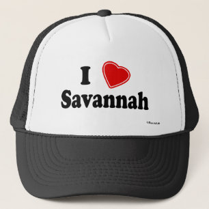 I Liebe-Savanne Truckerkappe