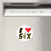 I Liebe Sax Magnet (In Situ (Geschirrspüler))
