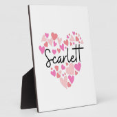 I Liebe Scarlett Fotoplatte (Seite)