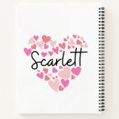 I Liebe Scarlett Notizblock (Rückseite)