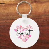 I Liebe Scarlett Schlüsselanhänger (Vorderseite)