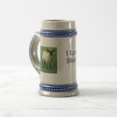 I Liebe Schafe Tasse (Vorderseite Links)
