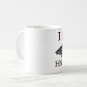 I Liebe-Schellfische Kaffeetasse (Vorderseite Links)