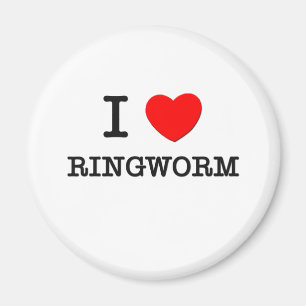 I Liebe-Scherpilzflechte Magnet