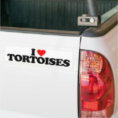 I LIEBE-SCHILDKRÖTEN AUTOAUFKLEBER (Auf Lkw)