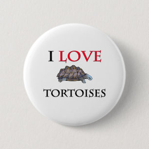 I Liebe-Schildkröten Button