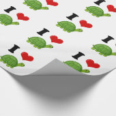 I Liebe-Schildkröten Geschenkpapier (Ecke)