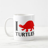I Liebe-Schildkröten Kaffeetasse (Links)