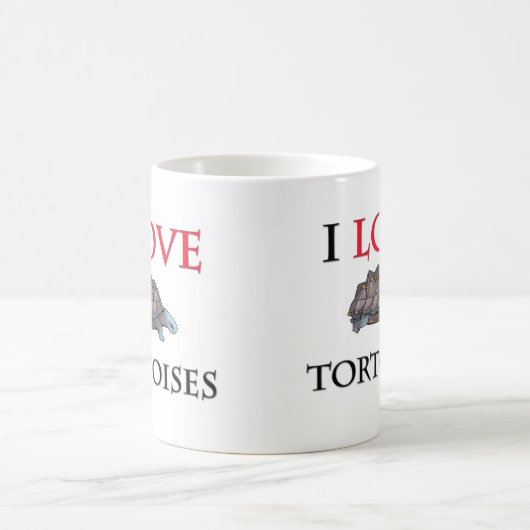 I Liebe-Schildkröten Kaffeetasse (Mittel)