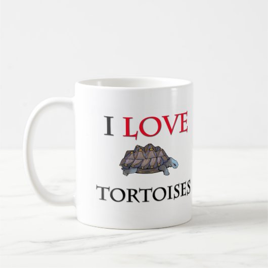 I Liebe-Schildkröten Kaffeetasse (Links)