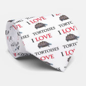 I Liebe-Schildkröten Krawatte (Gerollt)