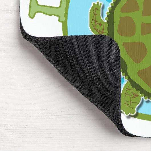 I Liebe-Schildkröten Mousepad (Ecke)