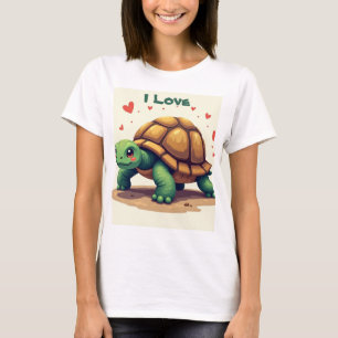 I Liebe Schildkröten T-Shirt