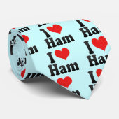 I Liebe-Schinken Krawatte (Gerollt)