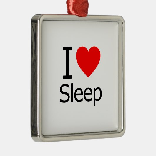I Liebe-Schlaf Ornament Aus Metall (Rechts)