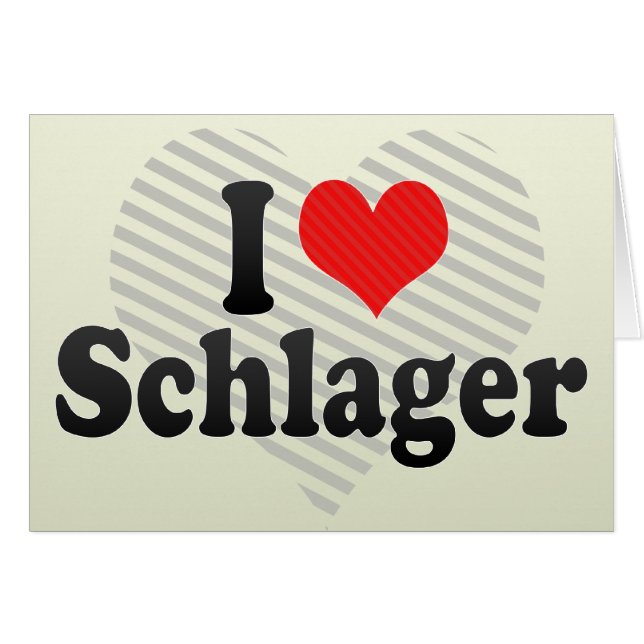 I Liebe Schlager (Vorderseite (Horizontal))