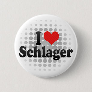 I Liebe Schlager Button