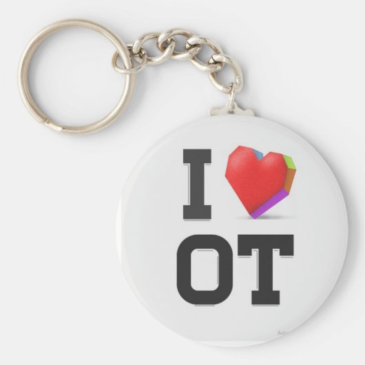 I LIEBE SCHLÜSSELANHÄNGER (Vorne)