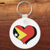 I Liebe Schlüsselanhänger in Osttimor (Vorderseite)