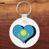 I Liebe Schlüsselanhänger Kasachstan (Vorderseite)