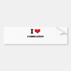 I Liebe-Schmierung Autoaufkleber