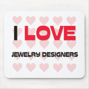 I LIEBE-SCHMUCK-DESIGNER MOUSEPAD